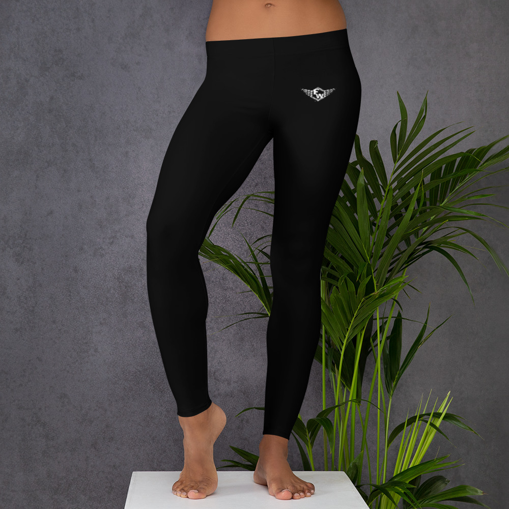 FWA Polyester Spandex Low Waist Classic Leggings – Fit Warriors Athletics